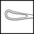New Orleans Eye and Ear Lens Loop - E0664